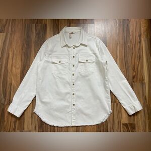 Pilcro denim shirt jacket